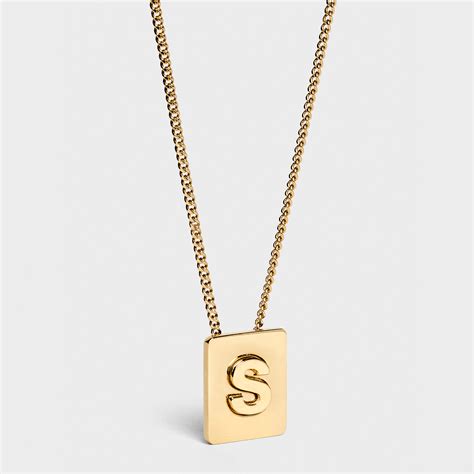 celine alphabet necklace buy online|celine alphabet.